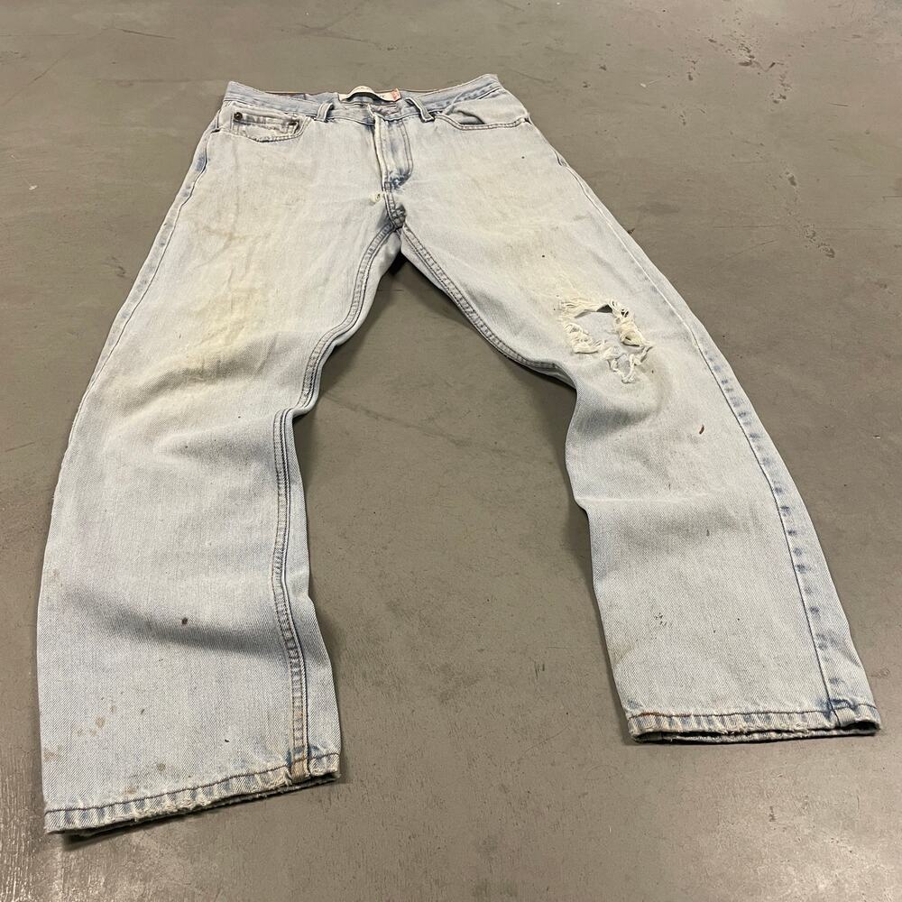 y2k Levi's 505 light wash jeans 30x30